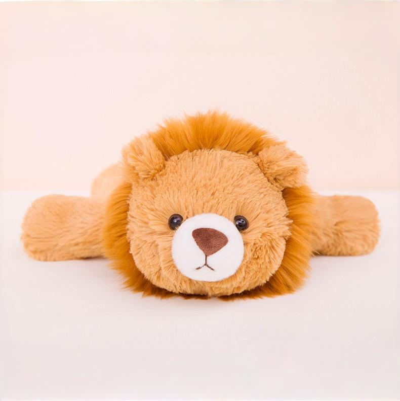 Cute fluffy baby lion stuffed animal