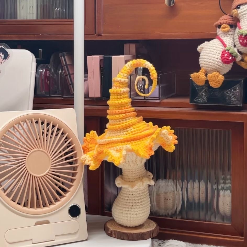 Cute Mushroom Decoration Crochet DIY Kit 