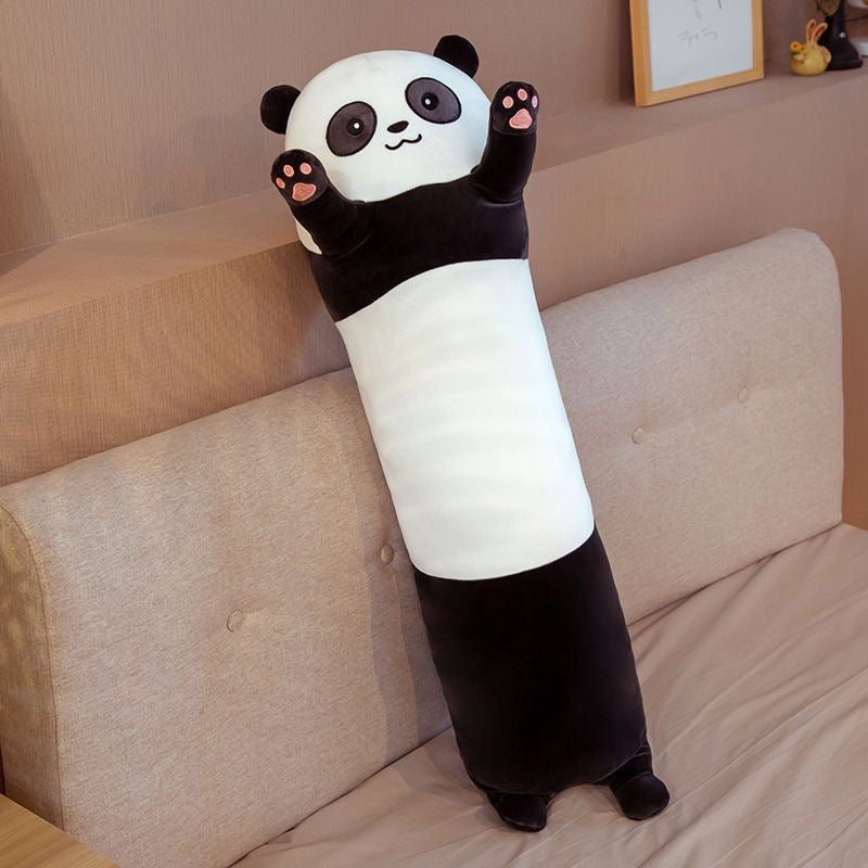 Cute Panda and Koala Long Plush Pillow