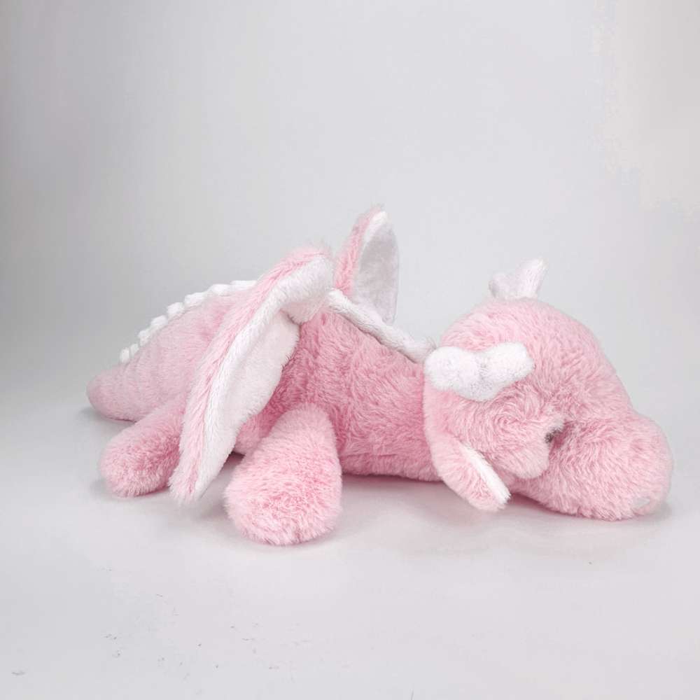 Cute Pink Dragon Stuffed Animal