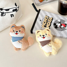 Cute Puppy Plush Keychain
