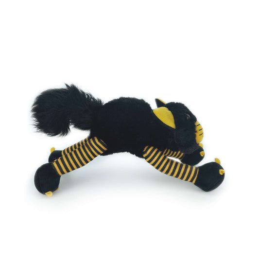 Cute Striped Black Cat Stuffed Animal
