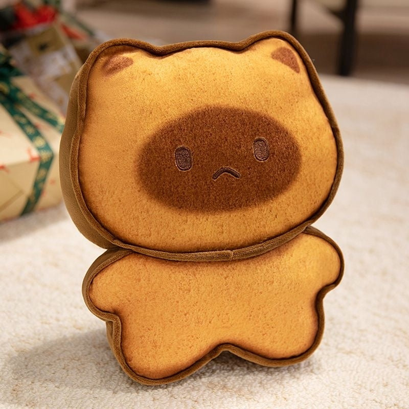 Kawaii Animals Toast Slice Plush