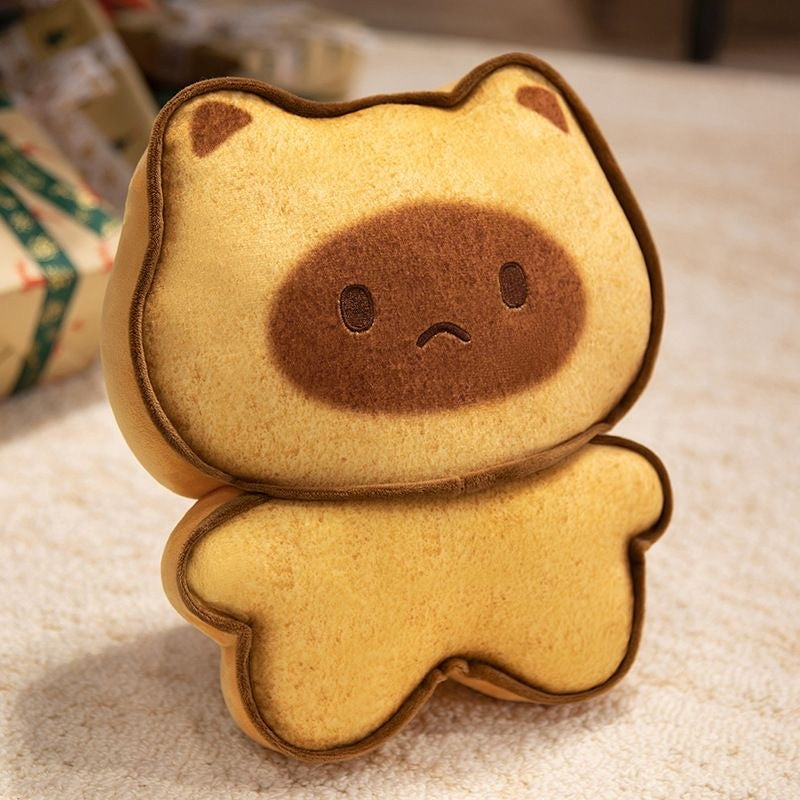 Kawaii Animals Toast Slice Plush