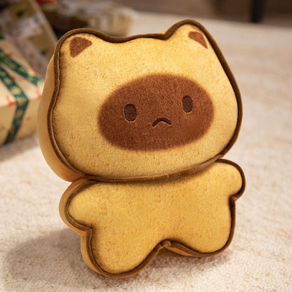 Kawaii Animals Toast Slice Plush