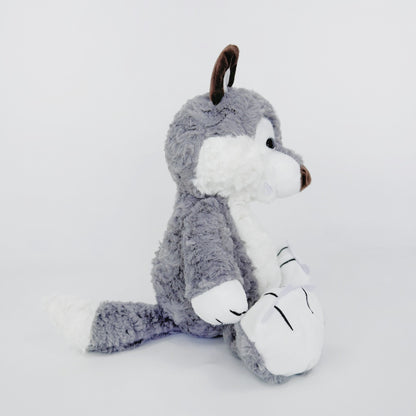 Cute Grey Wolf Stuffed Animal