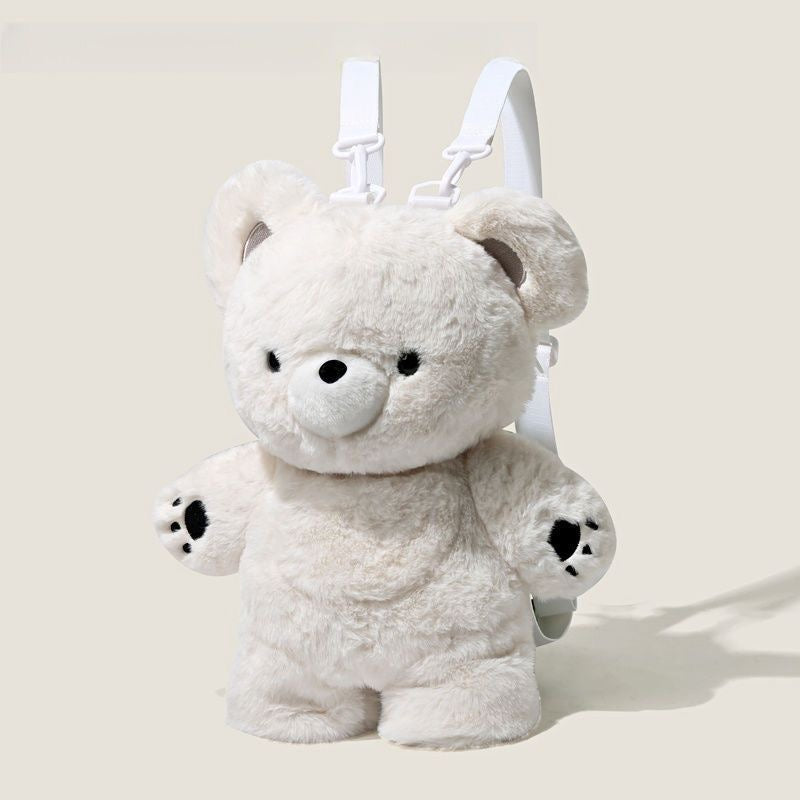 Cute White Bear Backpack