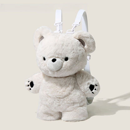 Cute White Bear Backpack