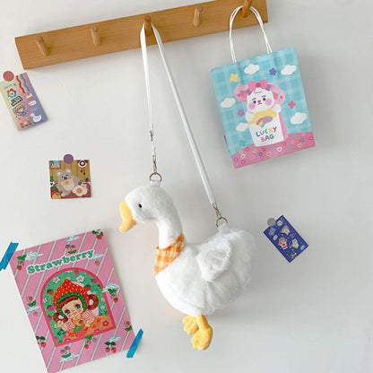 Cute Goose plush bag