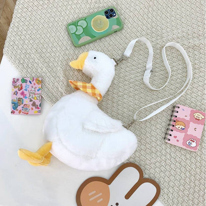 Cute Goose plush bag