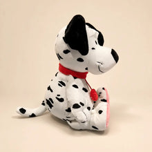 Dalmatian Heart Plush Dog Side Profile