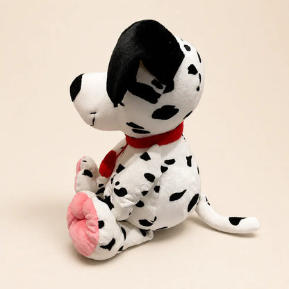 Dalmatian Heart Plush Dog Side View