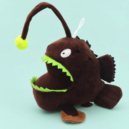 Dark Brown Anglerfish Plush Toy Color Option