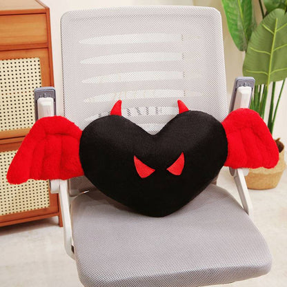 Devil's heart pillow