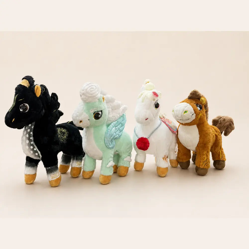 Celestial Qilin Plush Collection – Four Colors