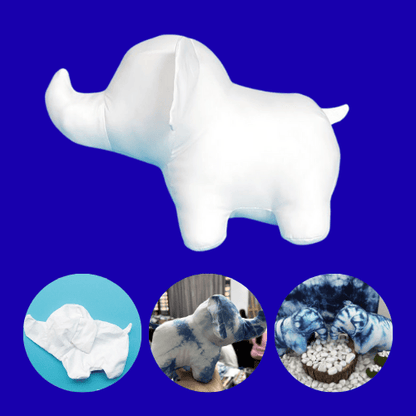 Elephant Plush Tie Dye DIY Kit