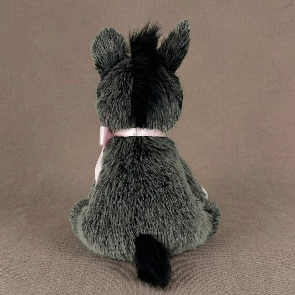 Emo Donkey with Pink Bow