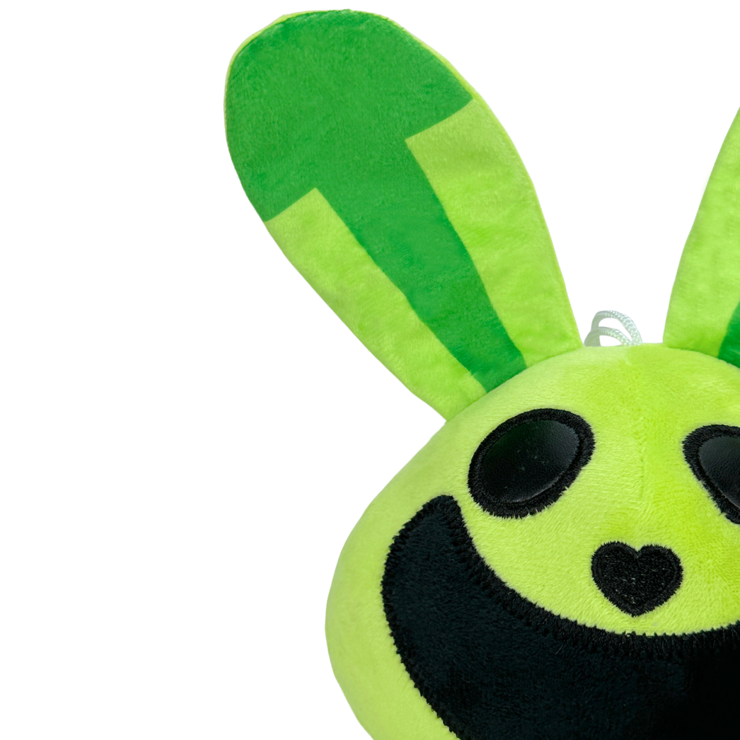 Emo Green Bunny Plush