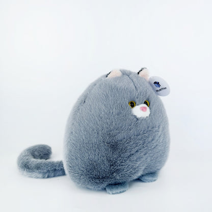 Cute Fluffy Cat Plush Pillow