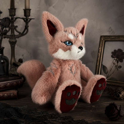 Peluche Renard Rose Vigne