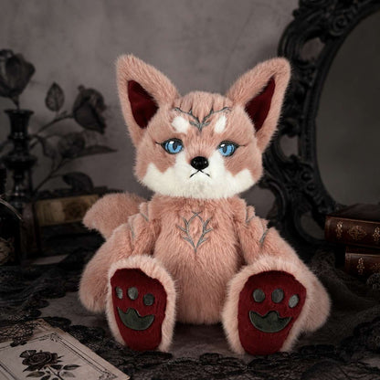 Peluche Renard Rose Vigne