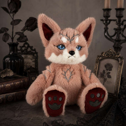 Peluche Renard Rose Vigne