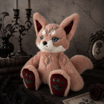 Peluche Renard Rose Vigne