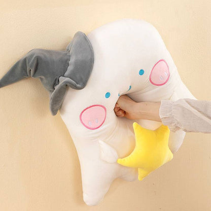 Cute Smile Ghost Pillow Plush Toy