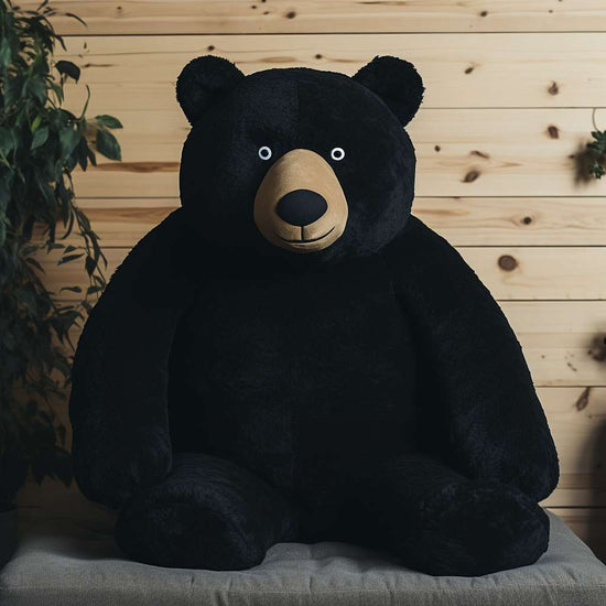 Giant Black Bear Stuffed Animal PlushThis Plushies & Stuffed Animals