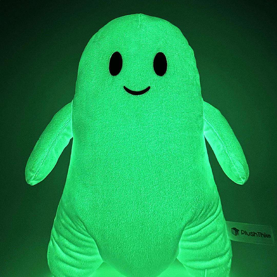 Glow-in-the-dark Cute Ghost Plush Toy - PlushThis