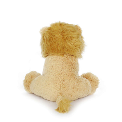 Back view adorable baby lion stuffed animal PlushThis