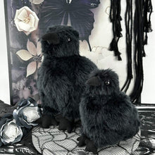Black Goth Crow Stuffed Toy