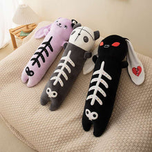 Goth Bunny Plush Long Pillow