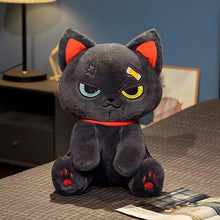 Goth Devil Cat Stuffed Animal
