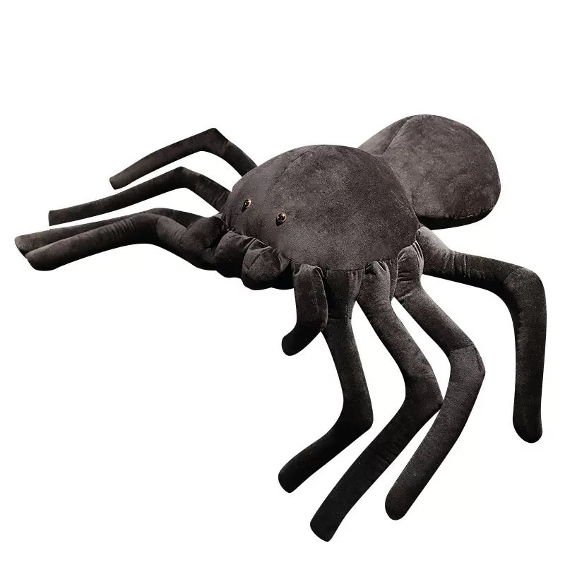 Black Gothic Spider Plush Toy