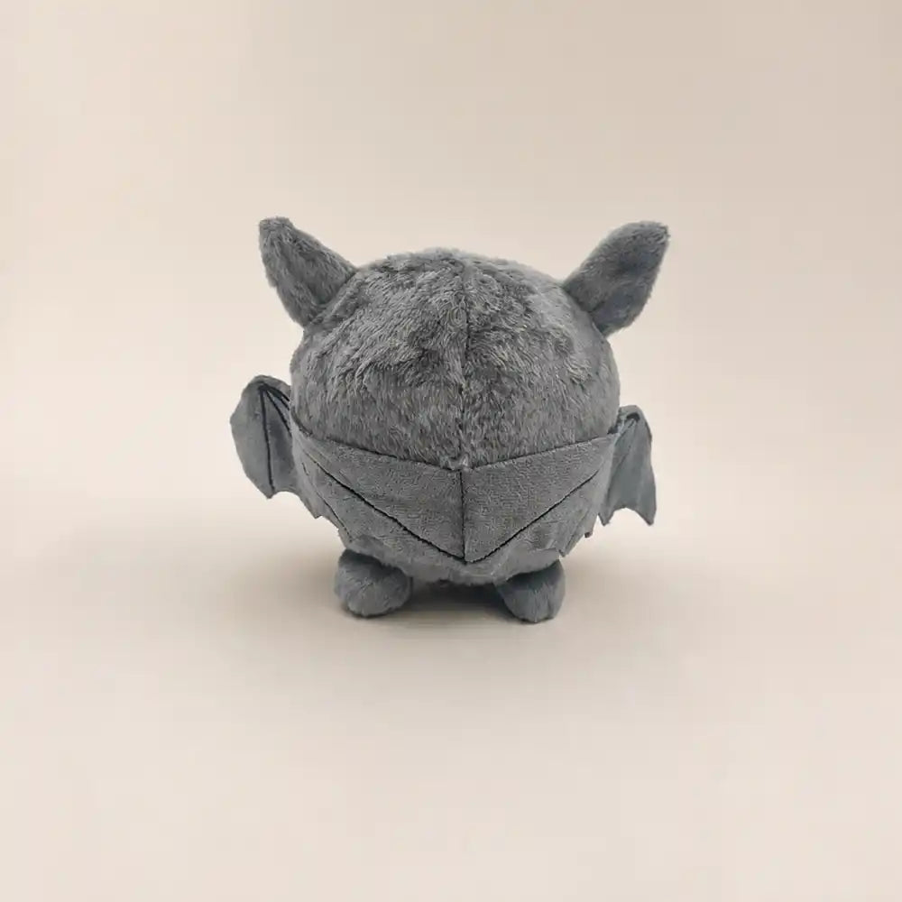 Gray Bat Plush Back View