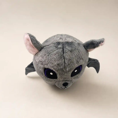 Gray Bat Plush Top Angle View