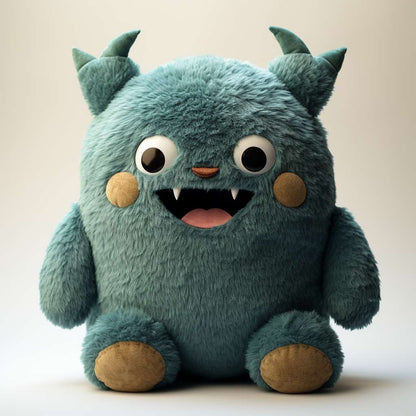 Green Monster Stuffed Toy