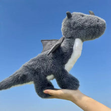 Grey Flying Dragon Stuffed Animal