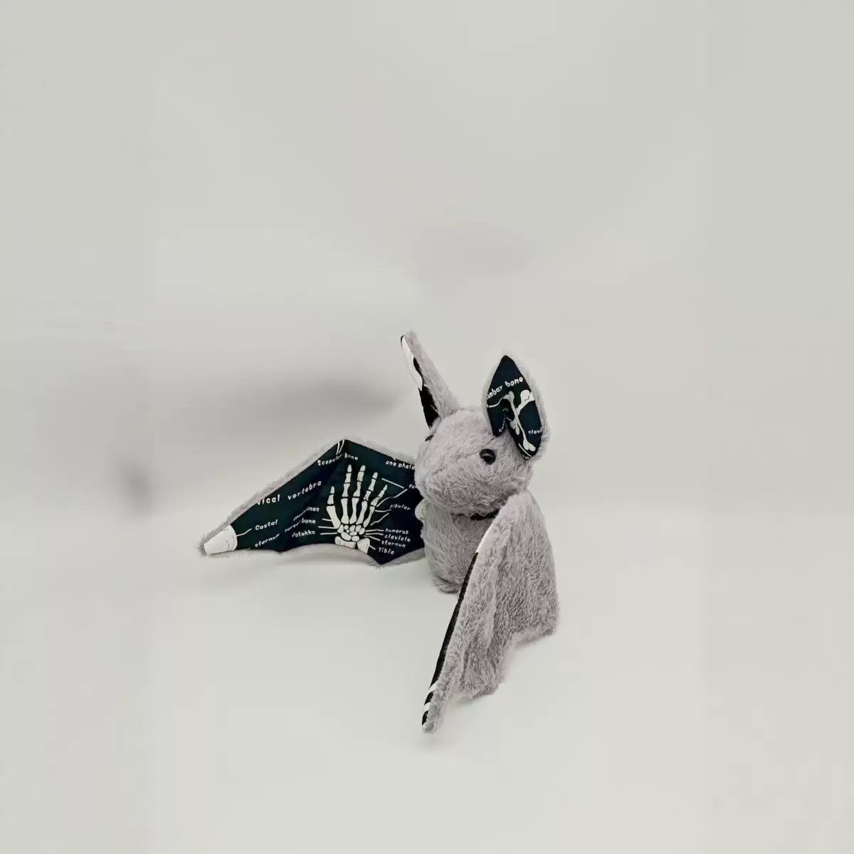 Halloween Glow-in-the-Dark Skeleton Bat Plush Toy