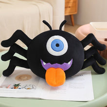 Halloween Pumpkin Skull One-Eyed Spider Plush Toy