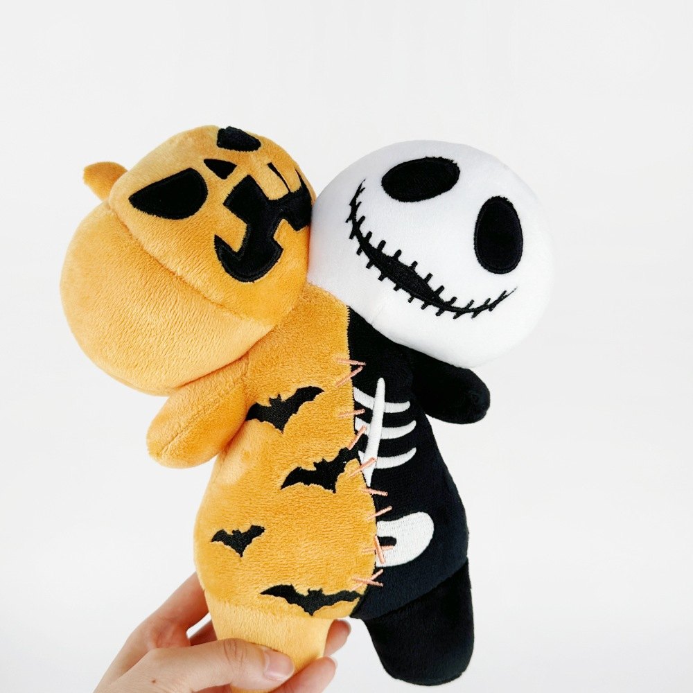 Halloween Glow-In-The-Dark Two Head Plush