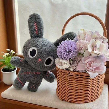 Halloween Stitching Bunny Stuffed Animal