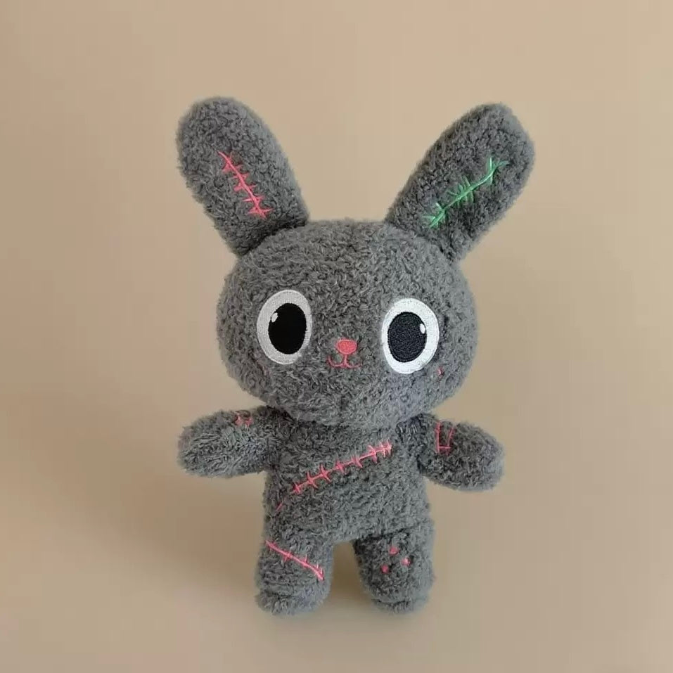 Halloween Stitching Bunny Stuffed Animal