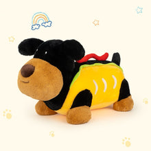 Cute Hamburger Puppy Plush Handbag