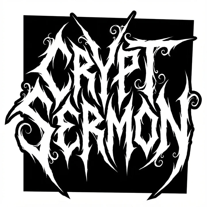 Death metal band logo sample