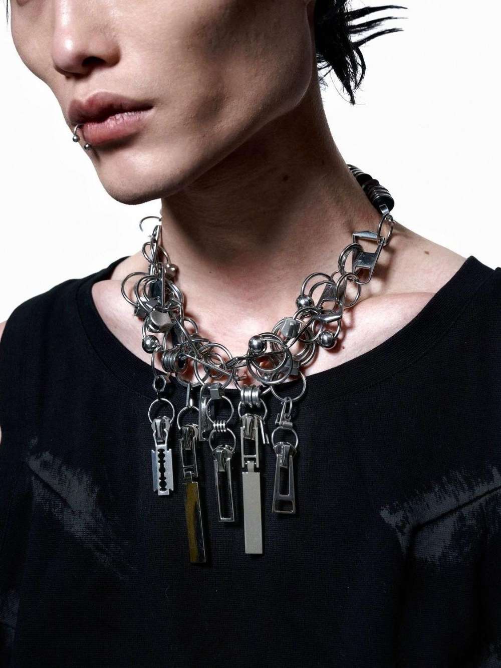 Industrial Heavyweight Metal Chain Men's Choker