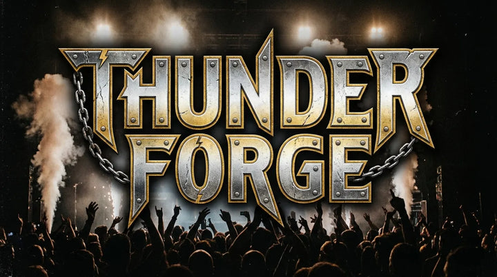 heavy metal band logo design