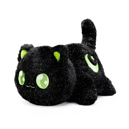 Kawaii Black and Red Cat Stuffed Animal