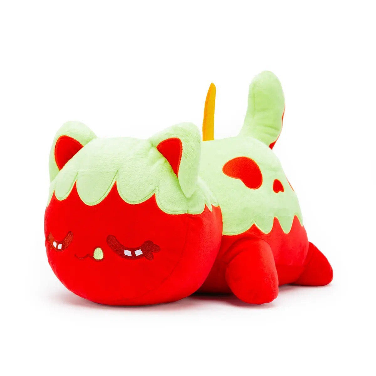 Kawaii Black and Red Cat Stuffed Animal